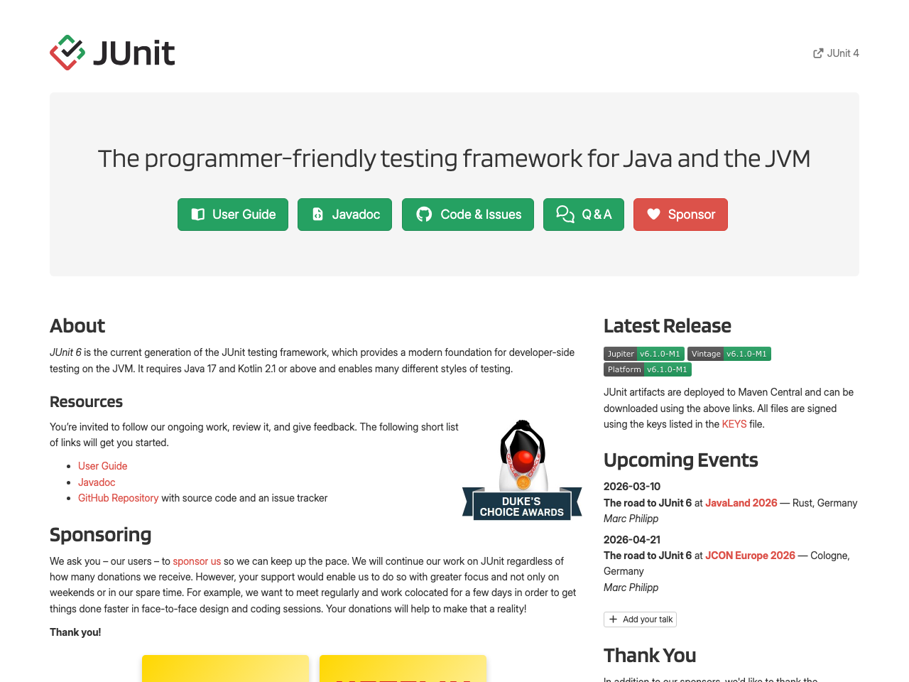 Junit screenshot