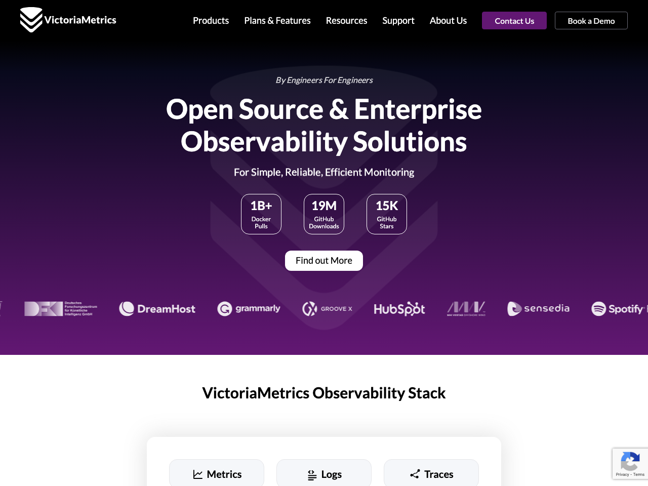 VictoriaMetrics screenshot