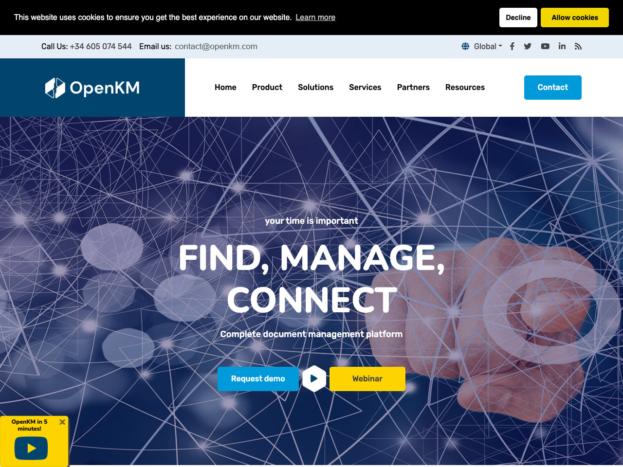 OpenKM screenshot