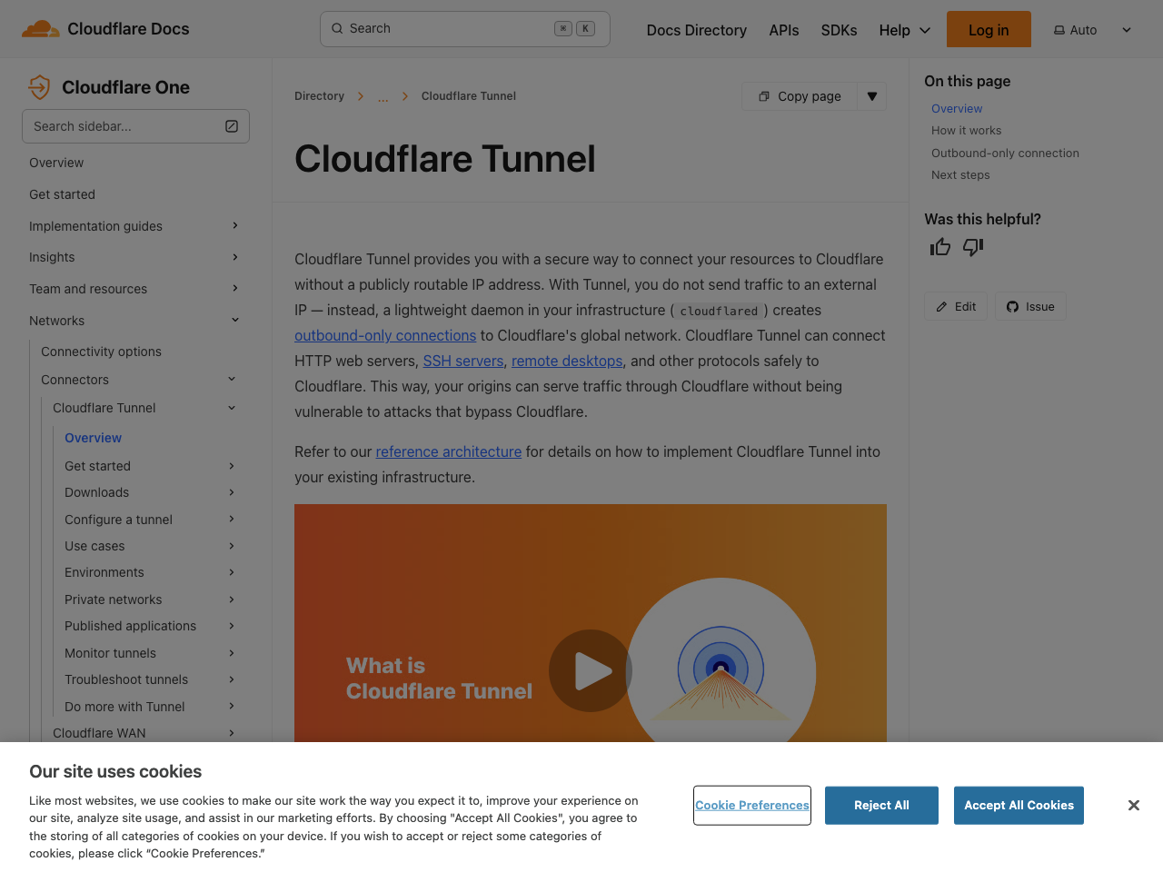 Cloudflared screenshot