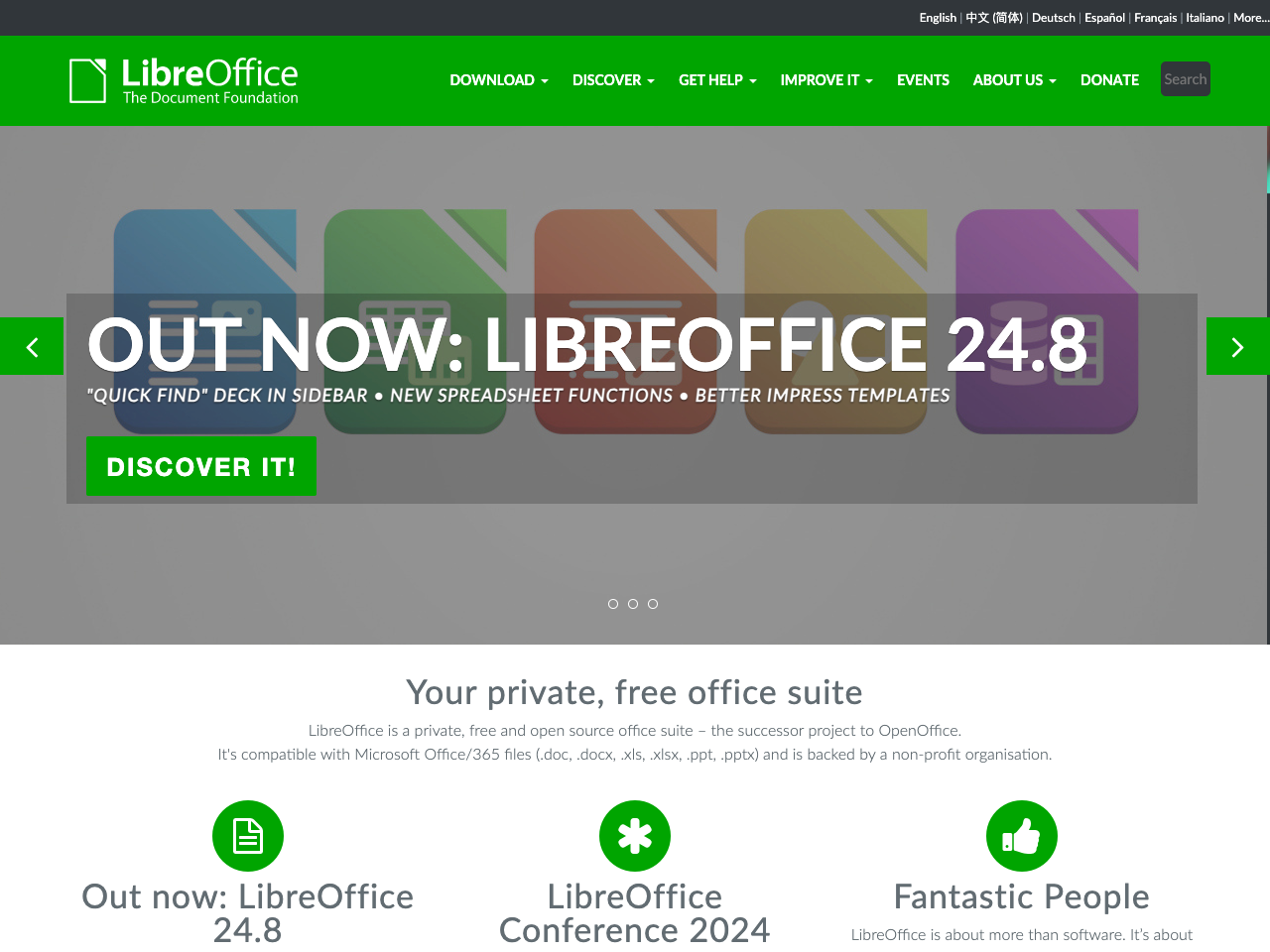 LibreOffice screenshot