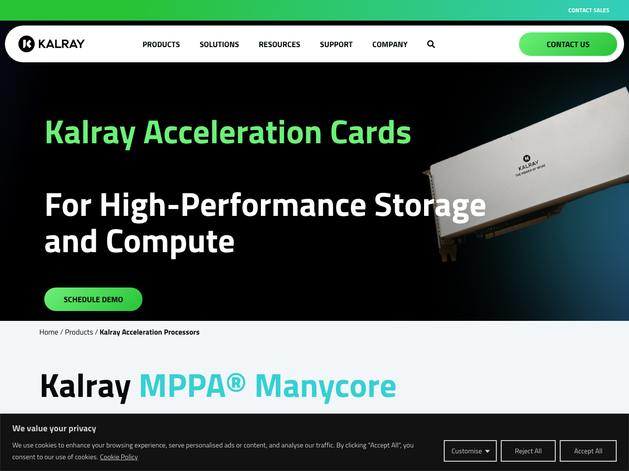 Kalray MPPA® Manycore screenshot