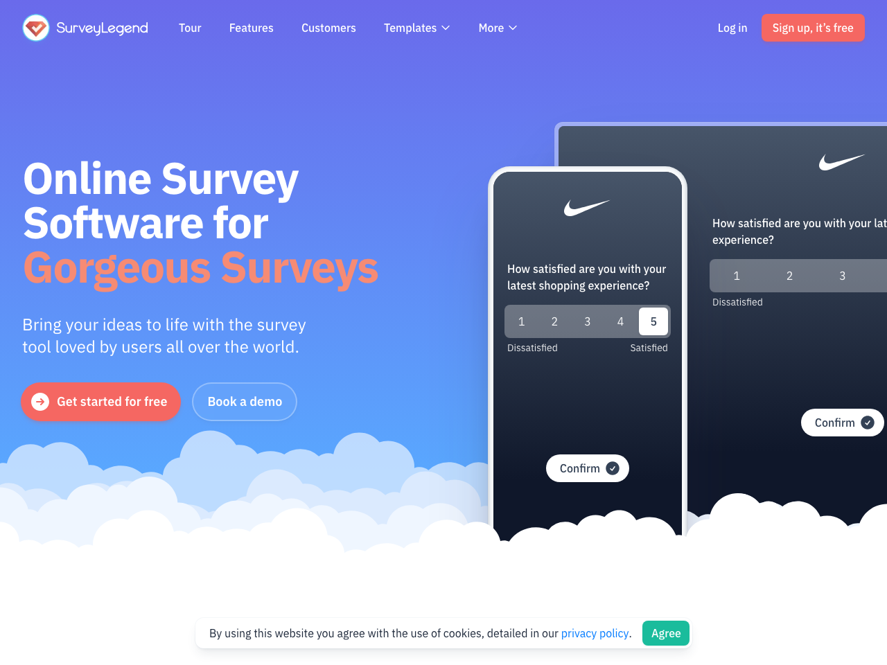 SurveyLegend screenshot