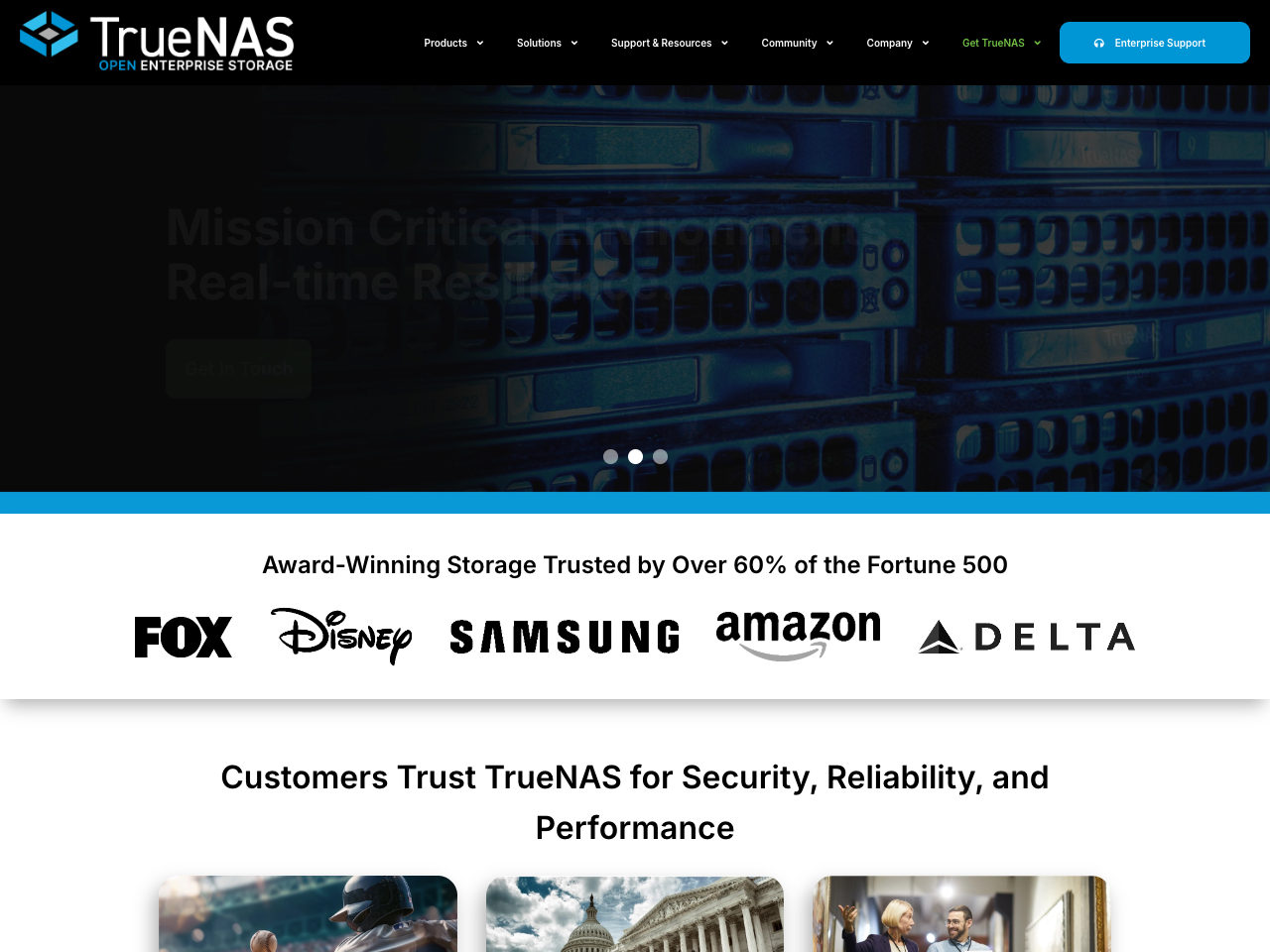 TrueNAS screenshot