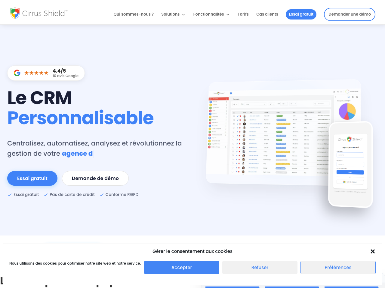 Cirrus Shield screenshot