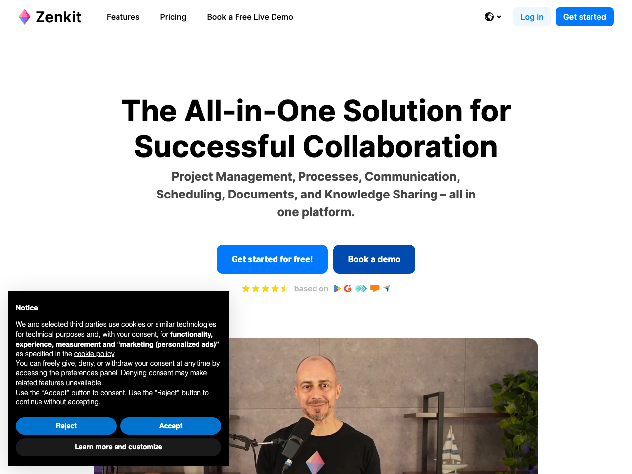 Zenkit Projects screenshot