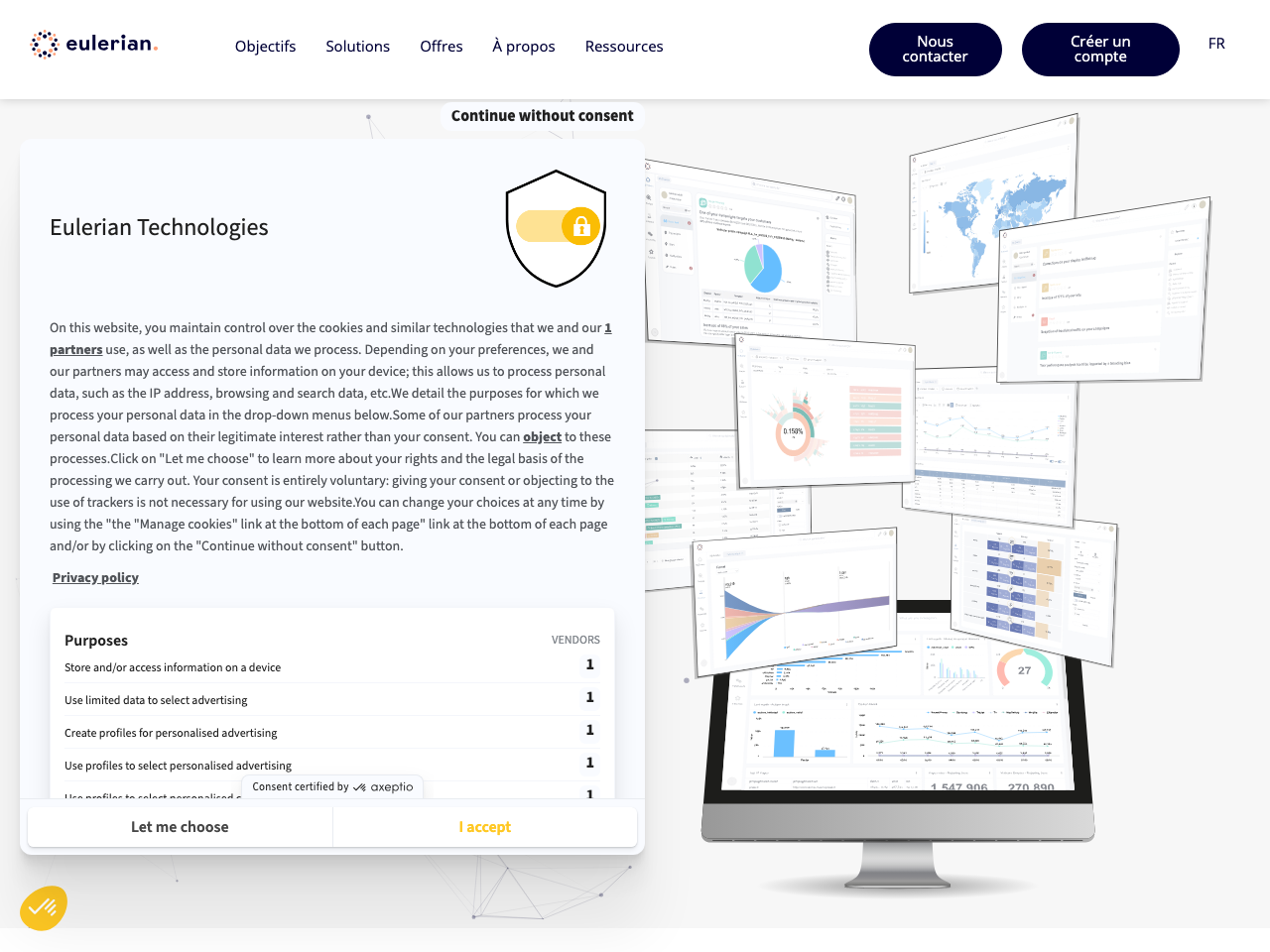 Eulerian Technologies screenshot
