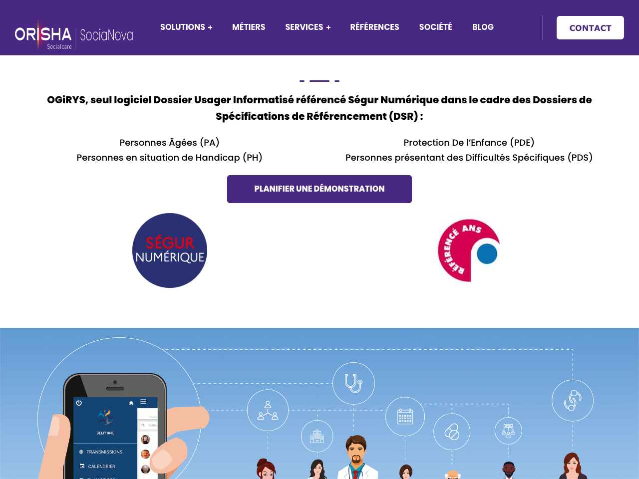 SociaNOVA screenshot