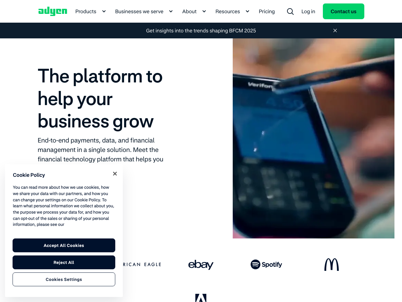 adyen screenshot