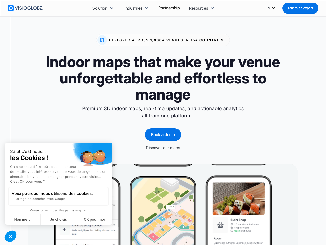 VISIOGLOBE screenshot