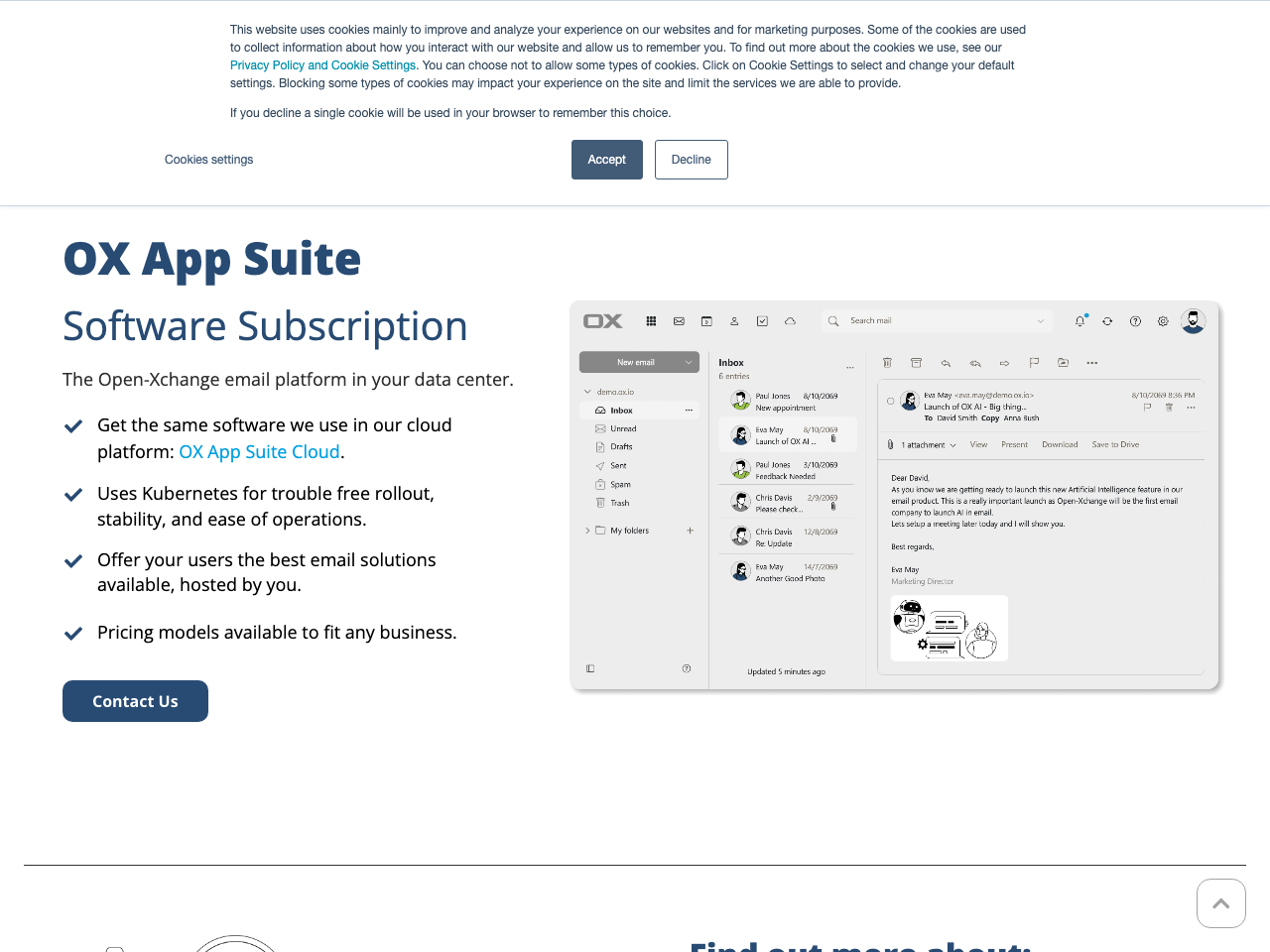 OX App Suite screenshot
