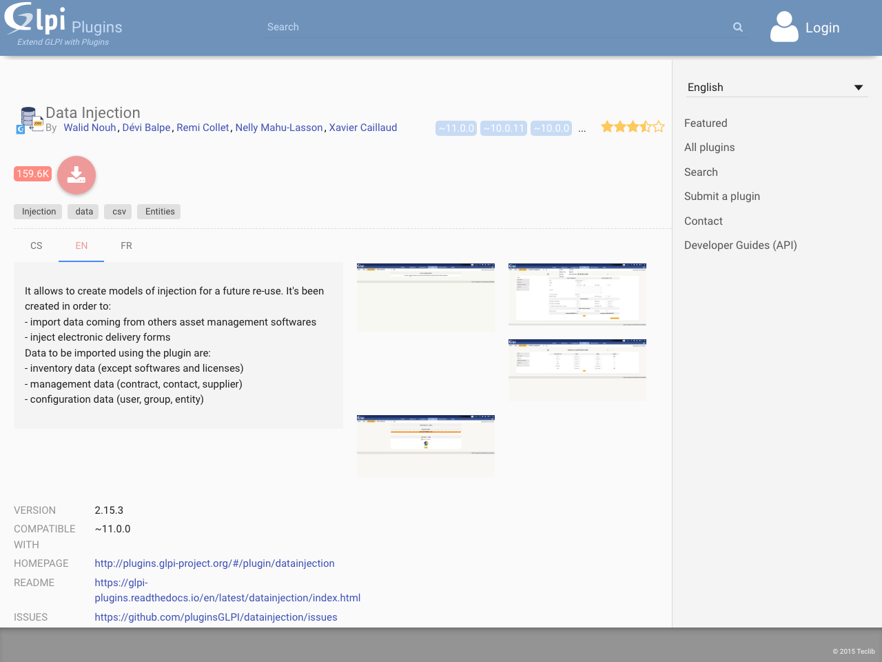 Data Injection screenshot