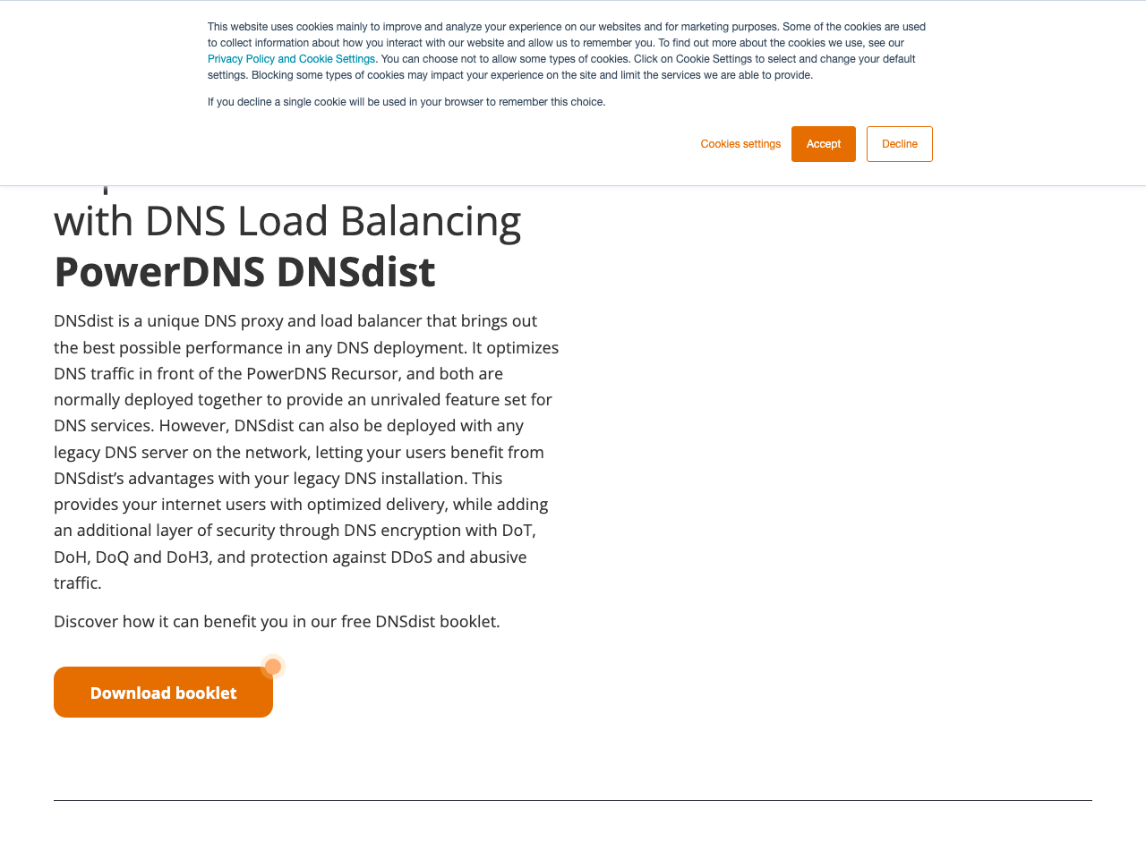 PowerDNS dnsdist screenshot