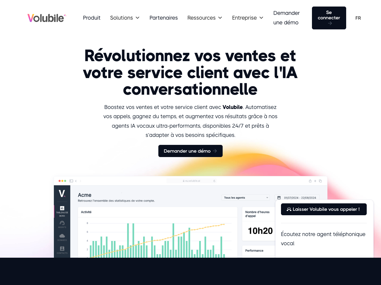 Volubile.ai screenshot