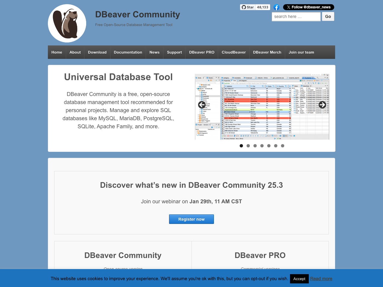 DBeaver screenshot