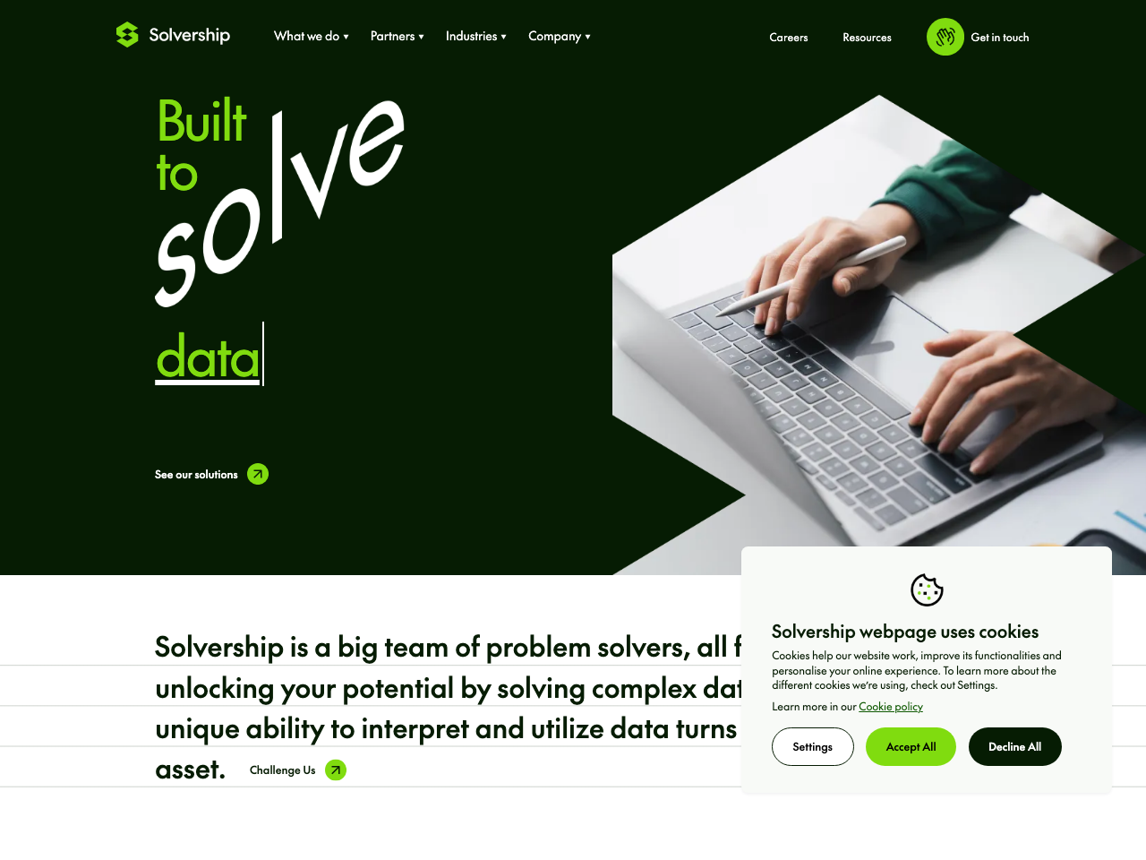 Solvership screenshot