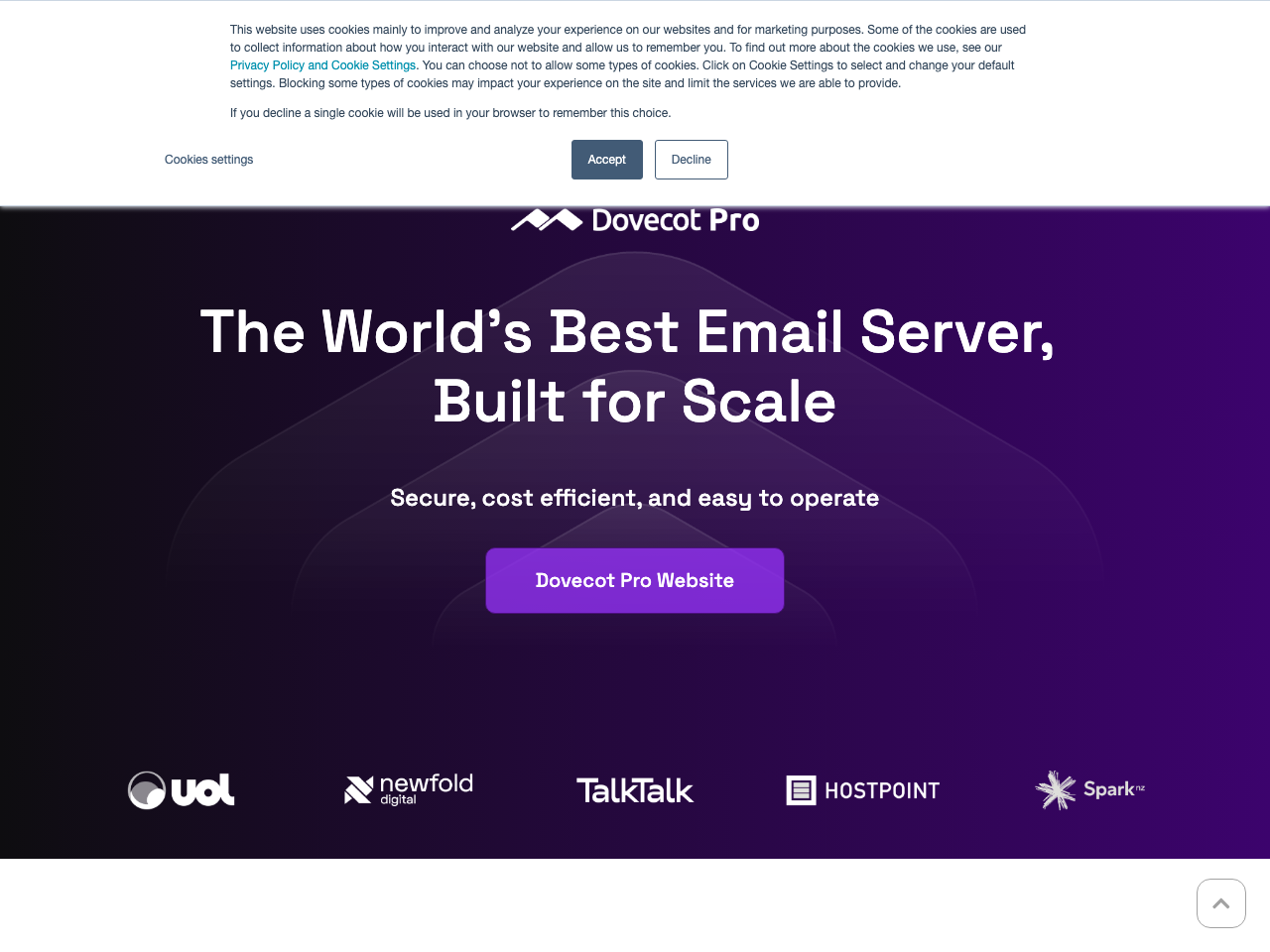 OX Dovecot Pro screenshot