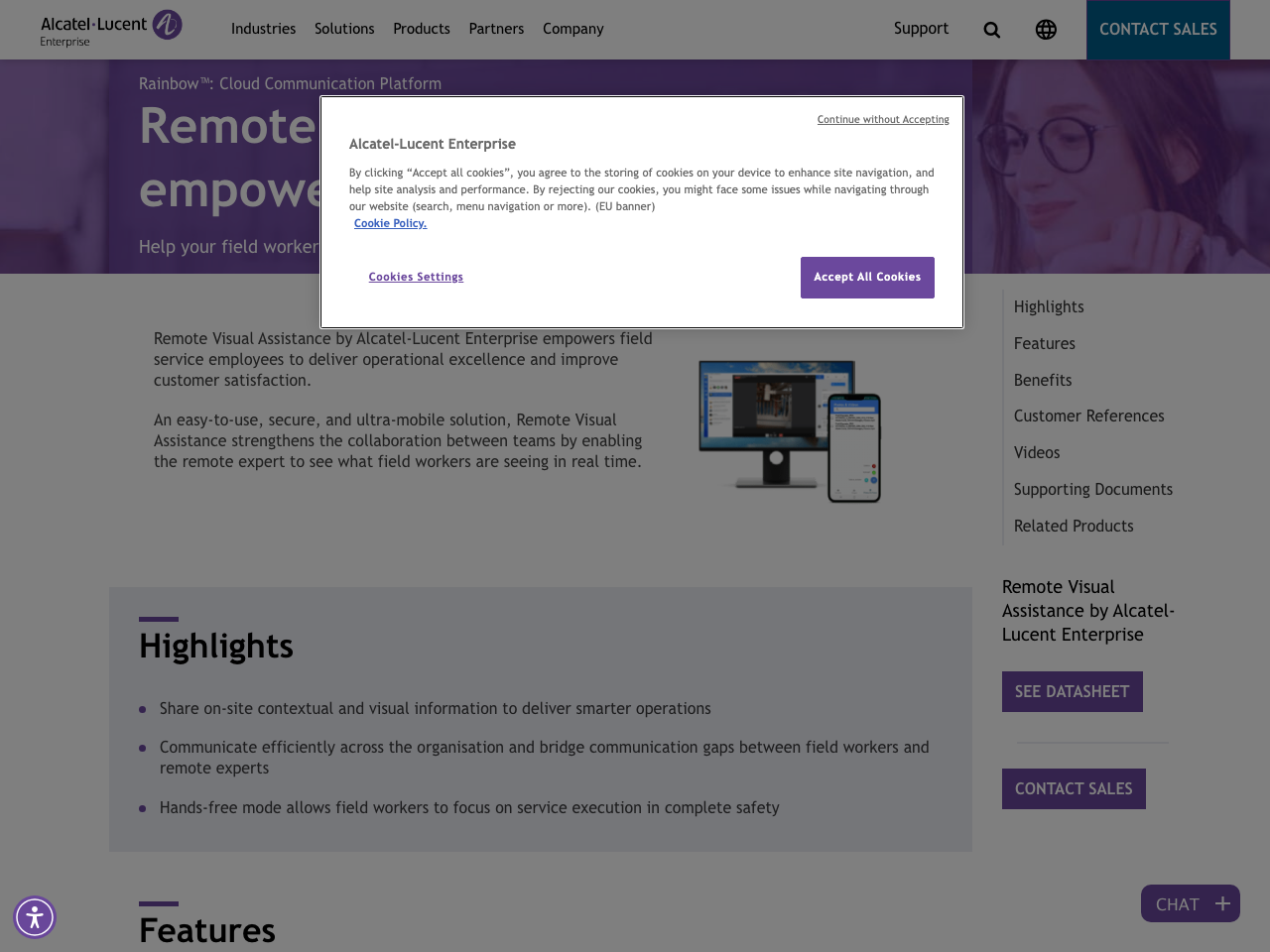 Remote Visual Assistance screenshot