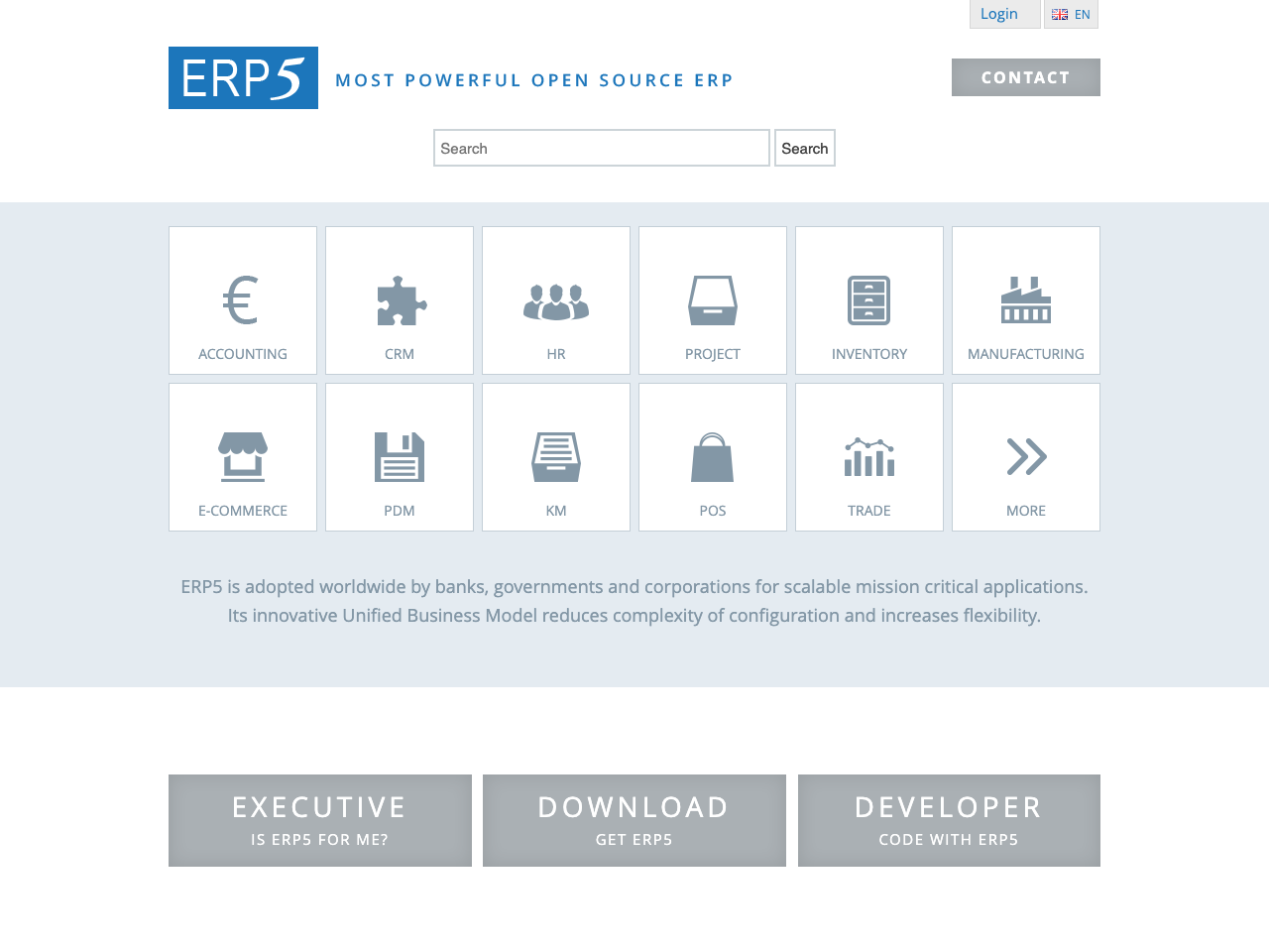 ERP5 screenshot