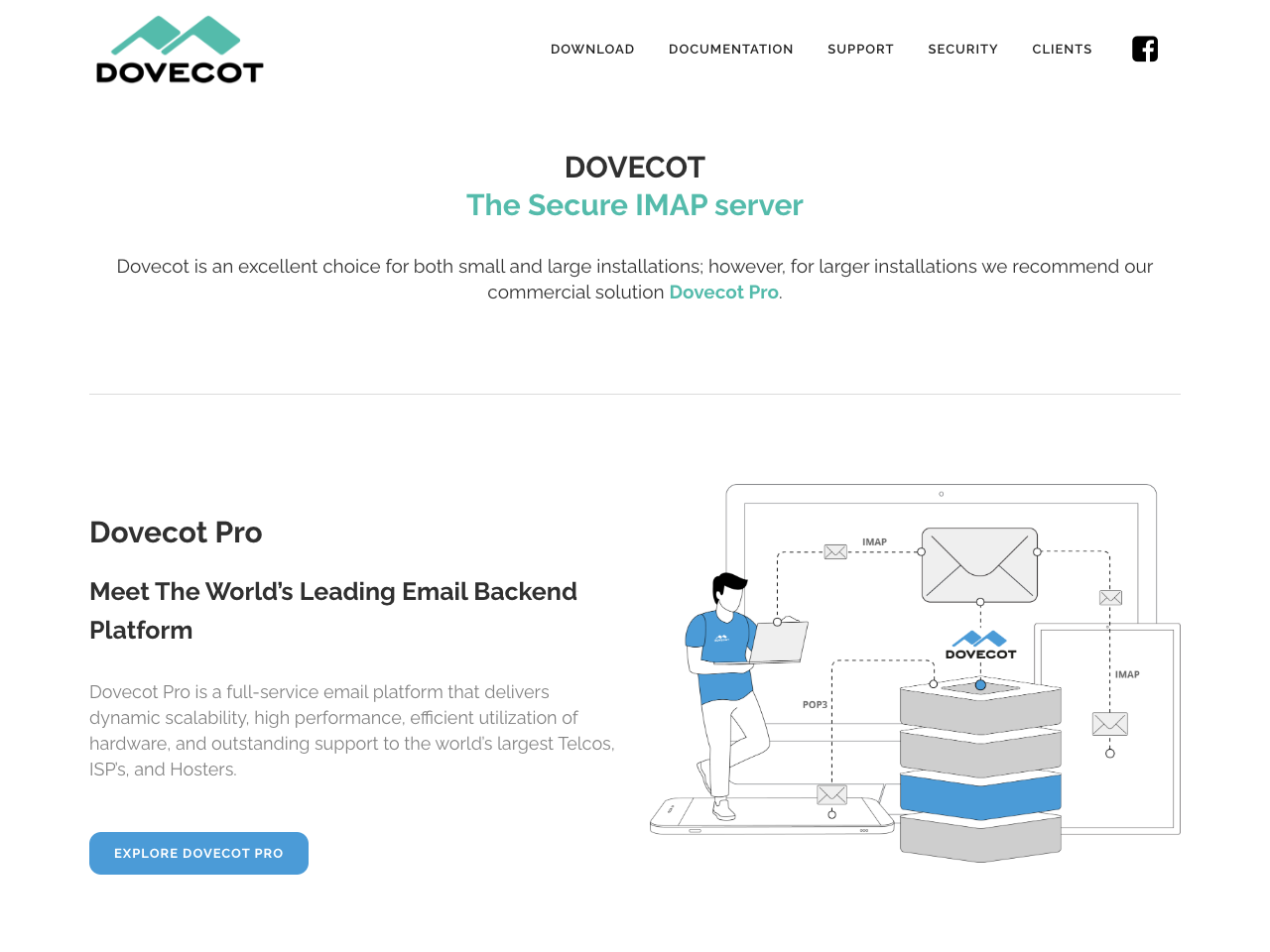 Dovecot screenshot