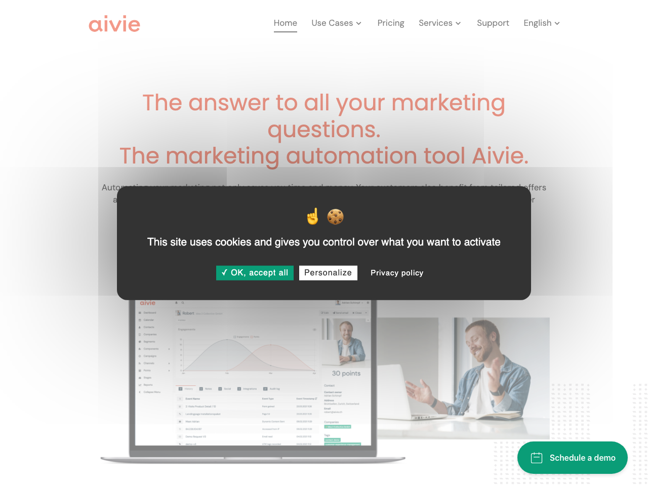 Aivie screenshot