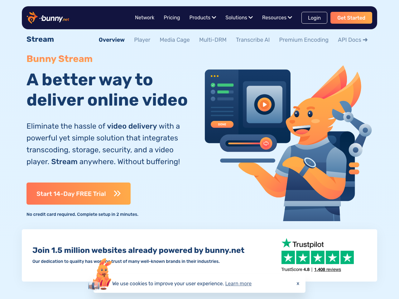 Bunny Stream screenshot