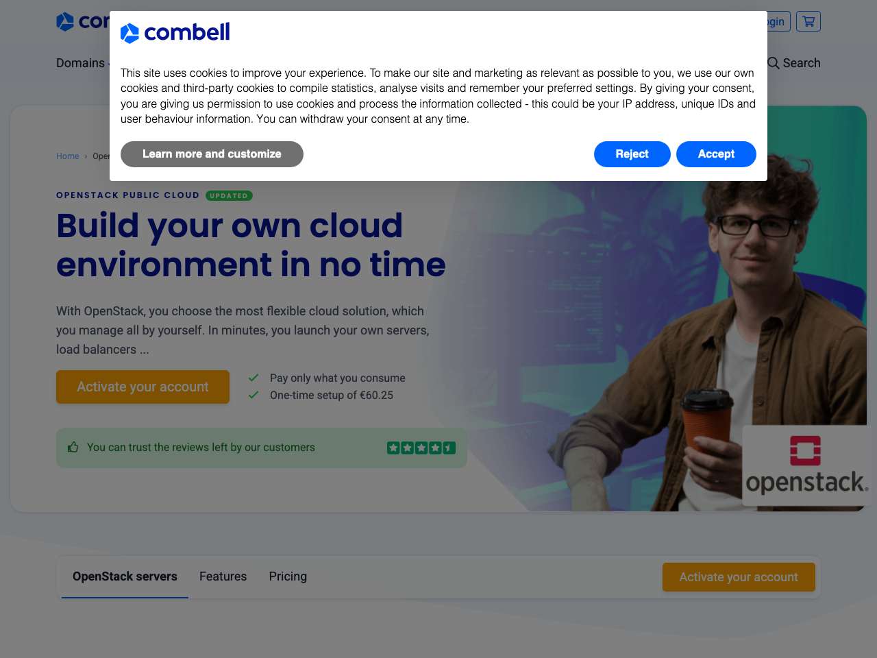 Combell Cloud screenshot