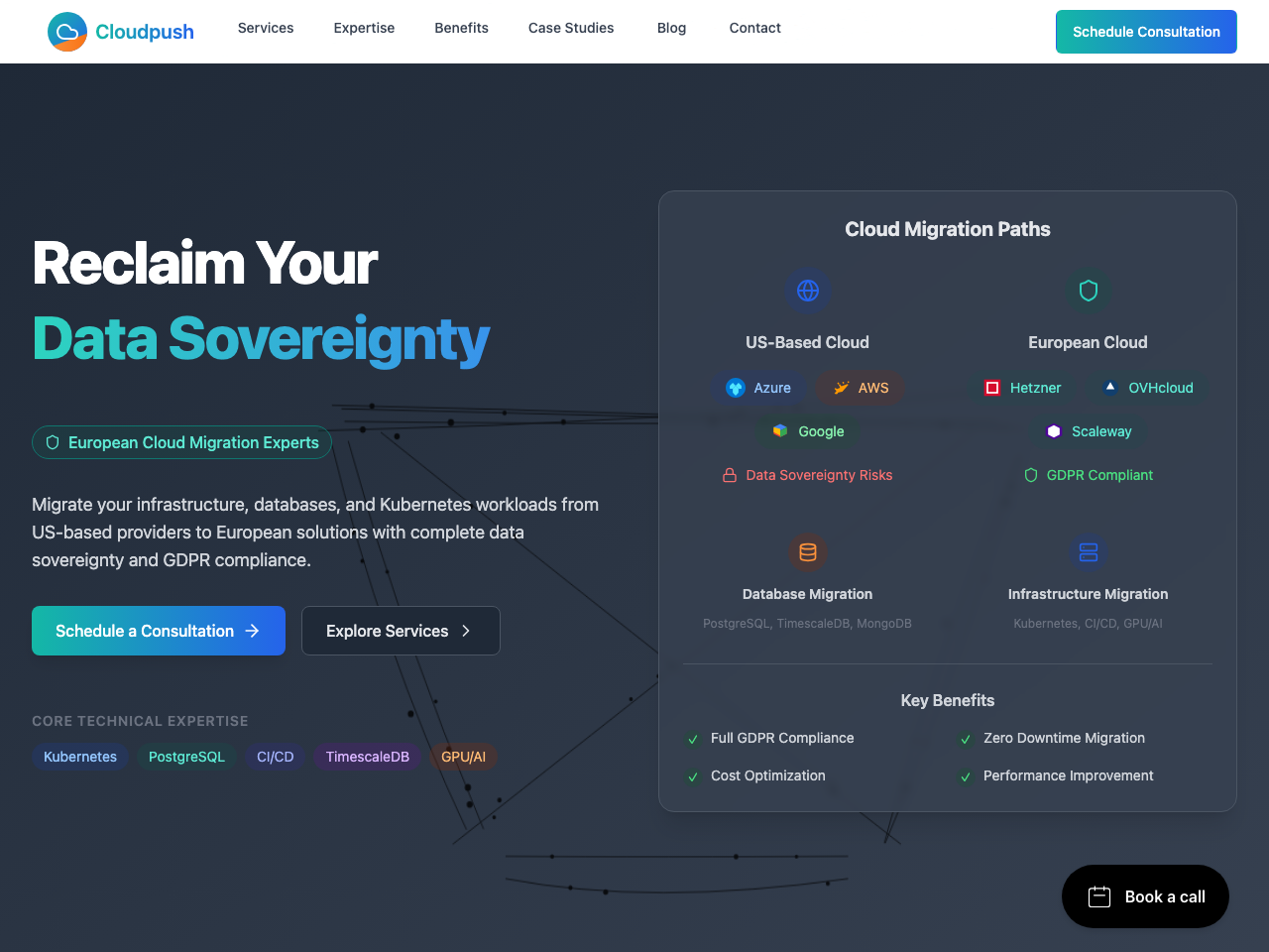 Cloudpush screenshot