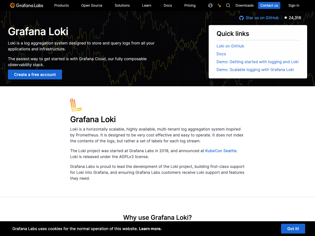 Loki screenshot