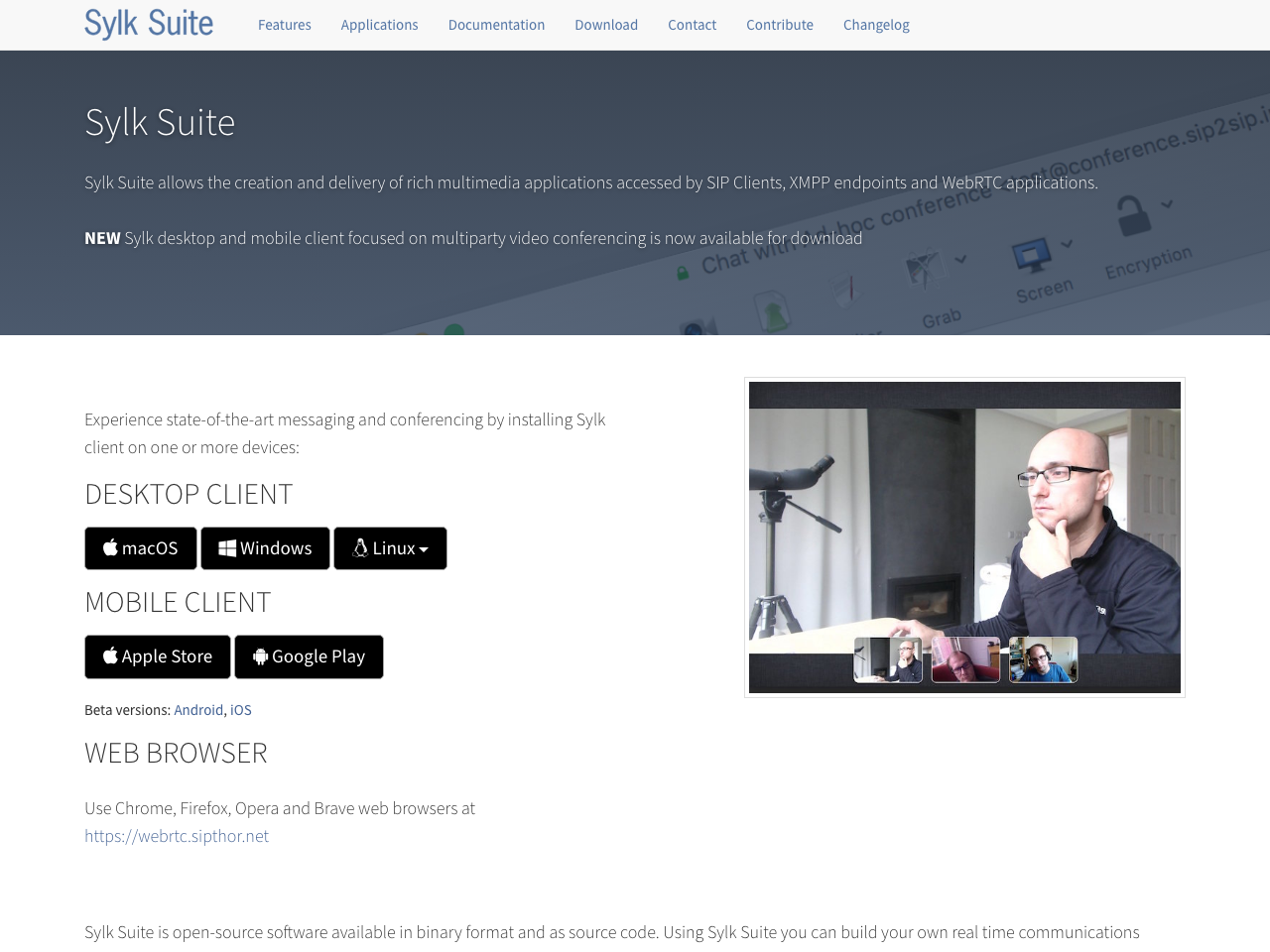 Sylk suite screenshot