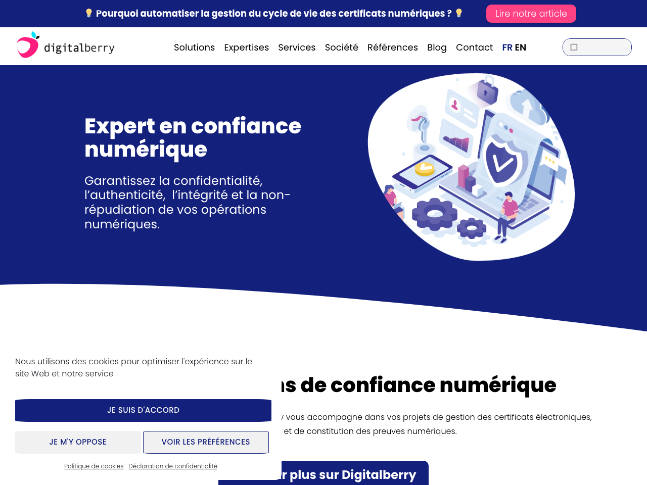 DigitalBerry screenshot