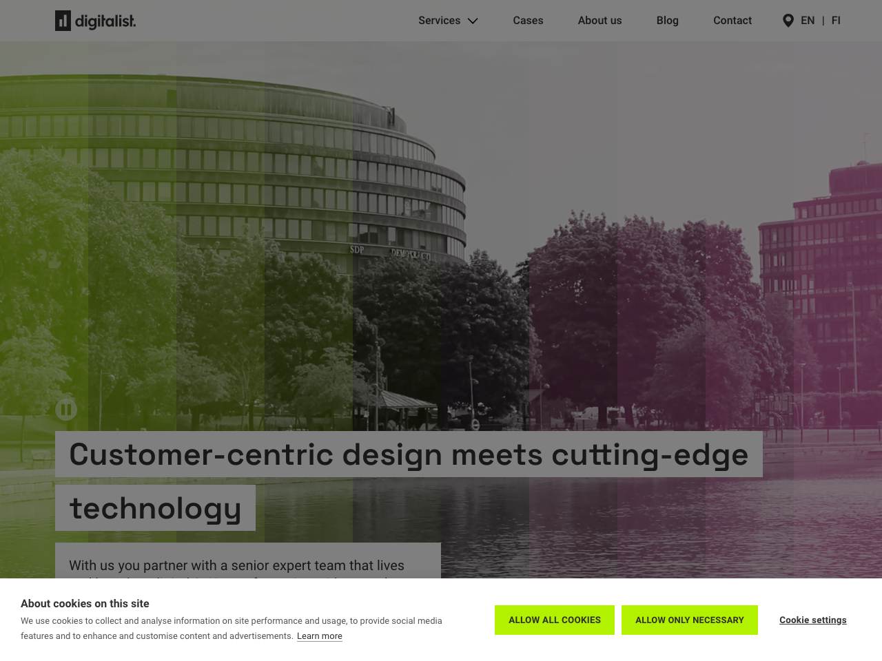 Digitalist screenshot