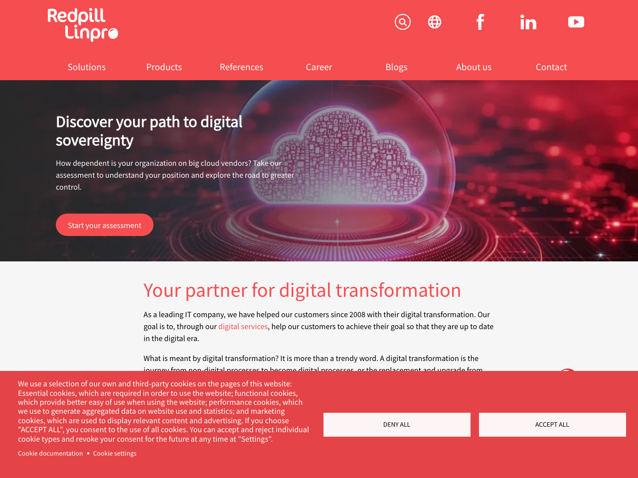 Redpill Linpro screenshot