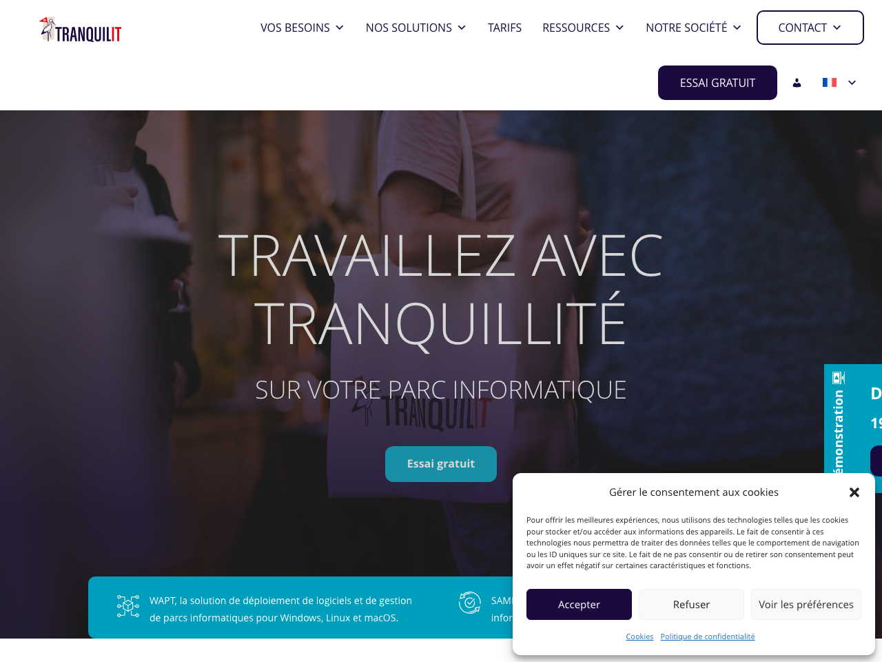 WAPT Community screenshot