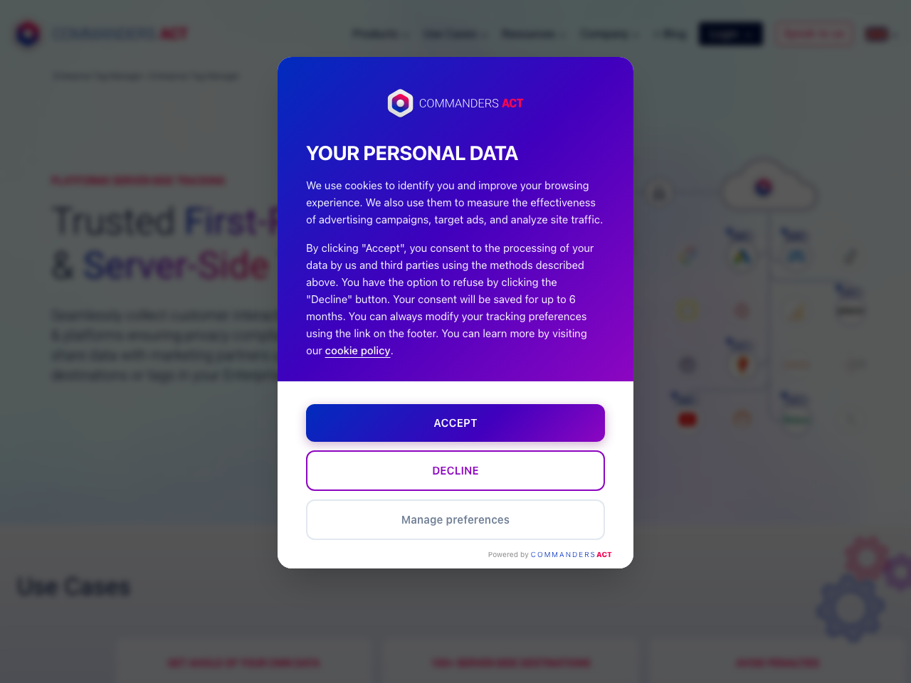 Commanders Act - TagCommander screenshot