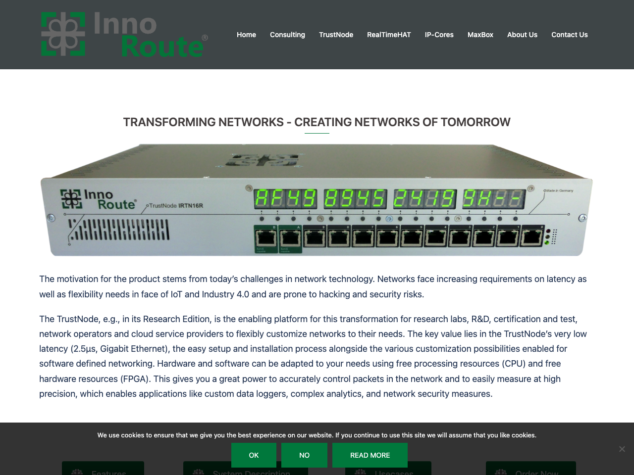 TrustNode Router screenshot