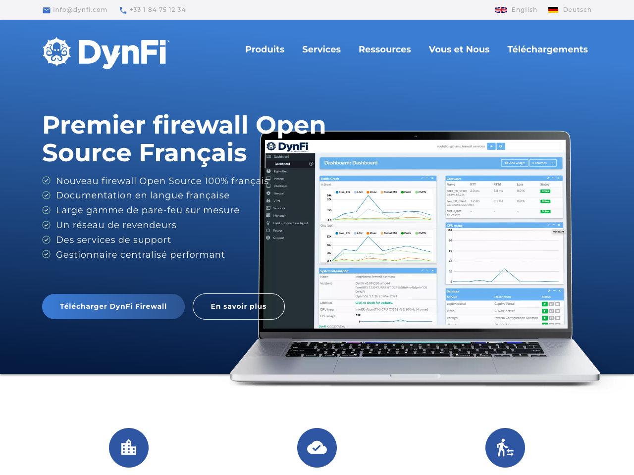 DynFi screenshot