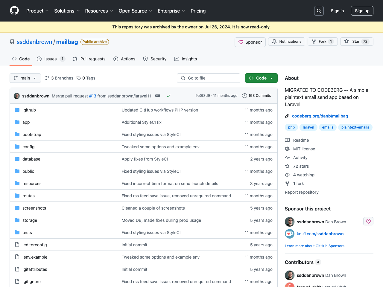MailBag screenshot