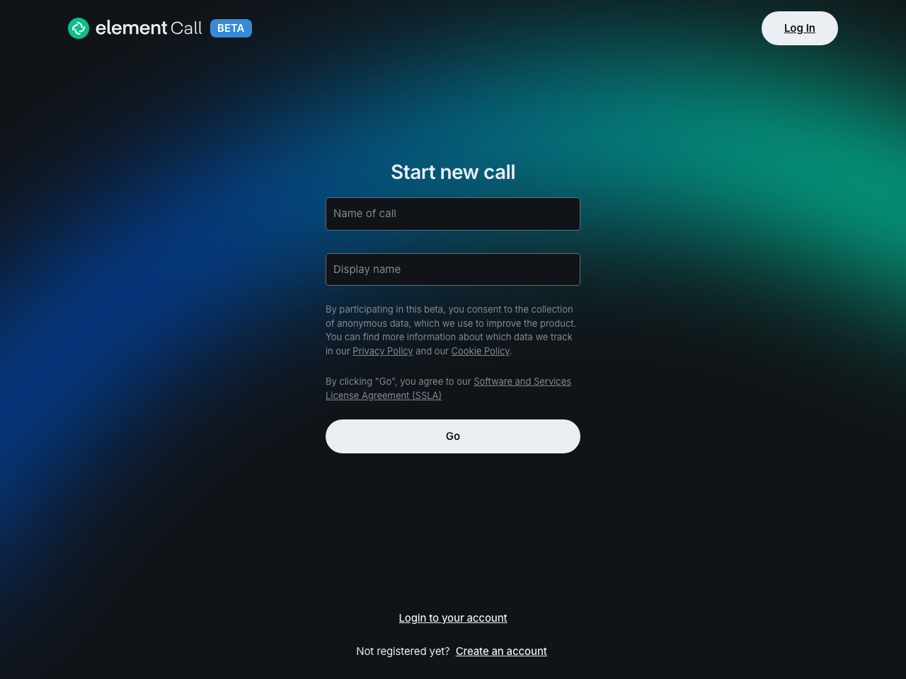 Element Call screenshot