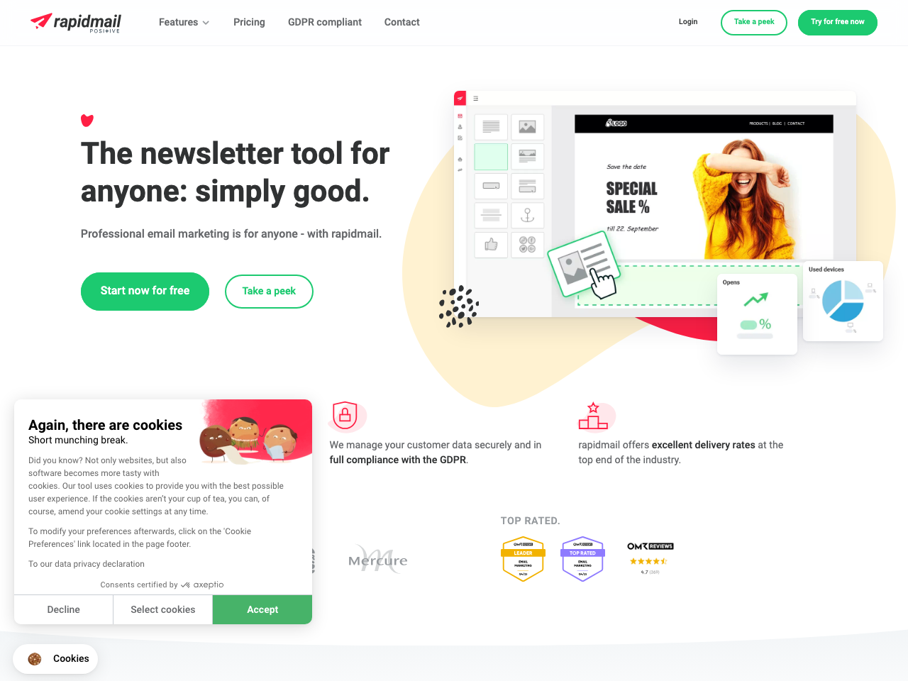 rapidmail screenshot
