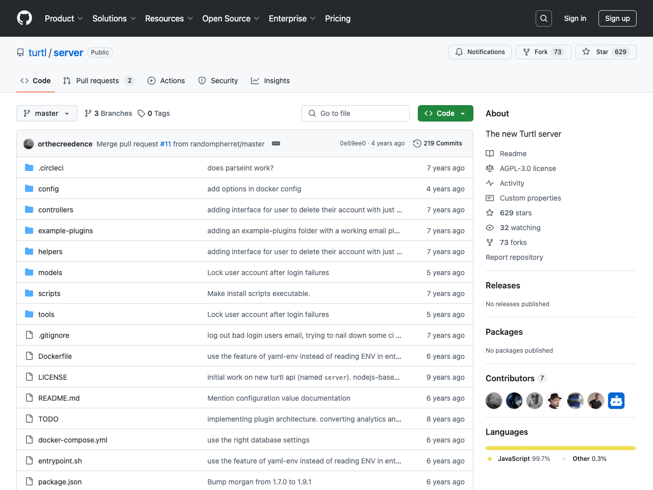 Turtl screenshot