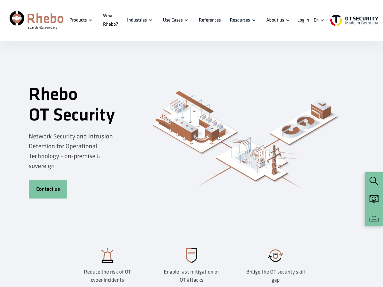 Rhebo OT Security screenshot