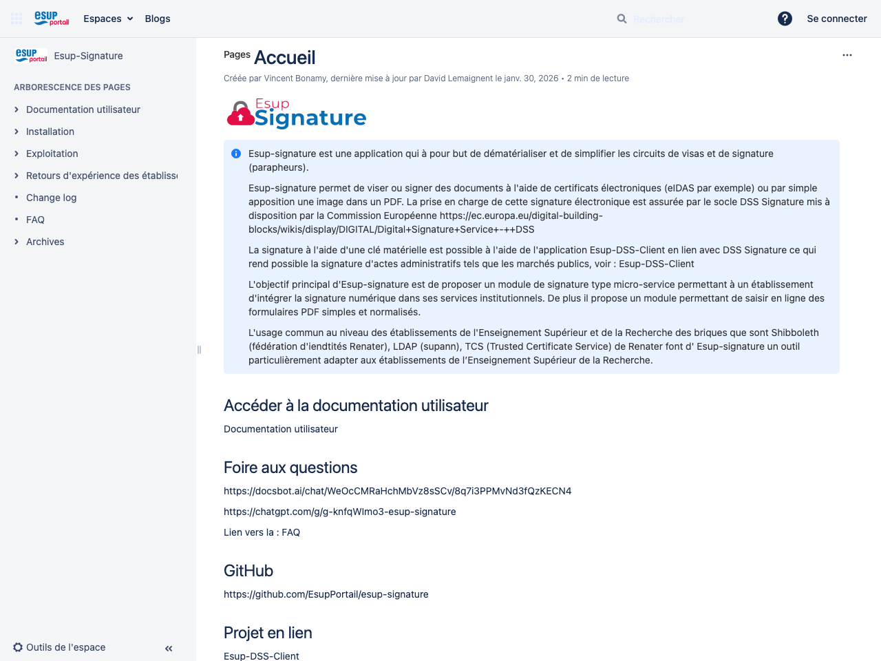 Esup-Signature screenshot