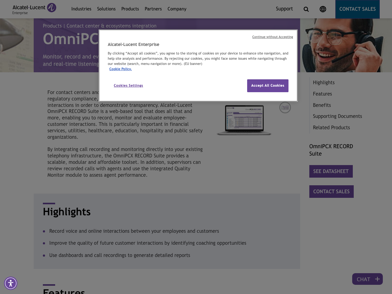 OmniPCX RECORD Suite screenshot