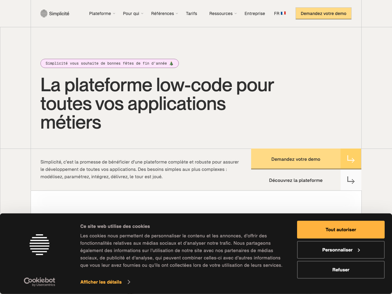 Simplicité Software screenshot