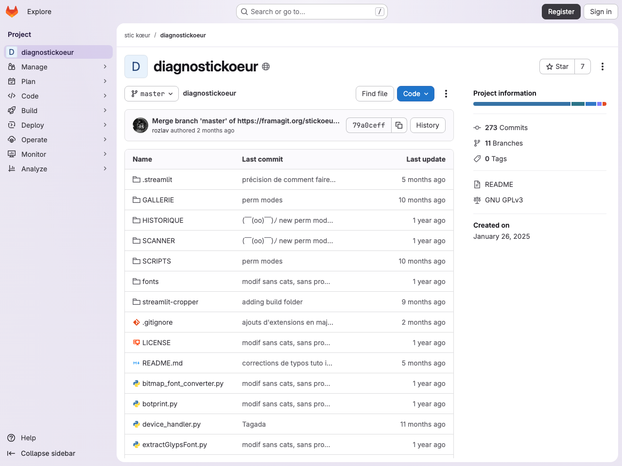 DiagnoStickœur screenshot