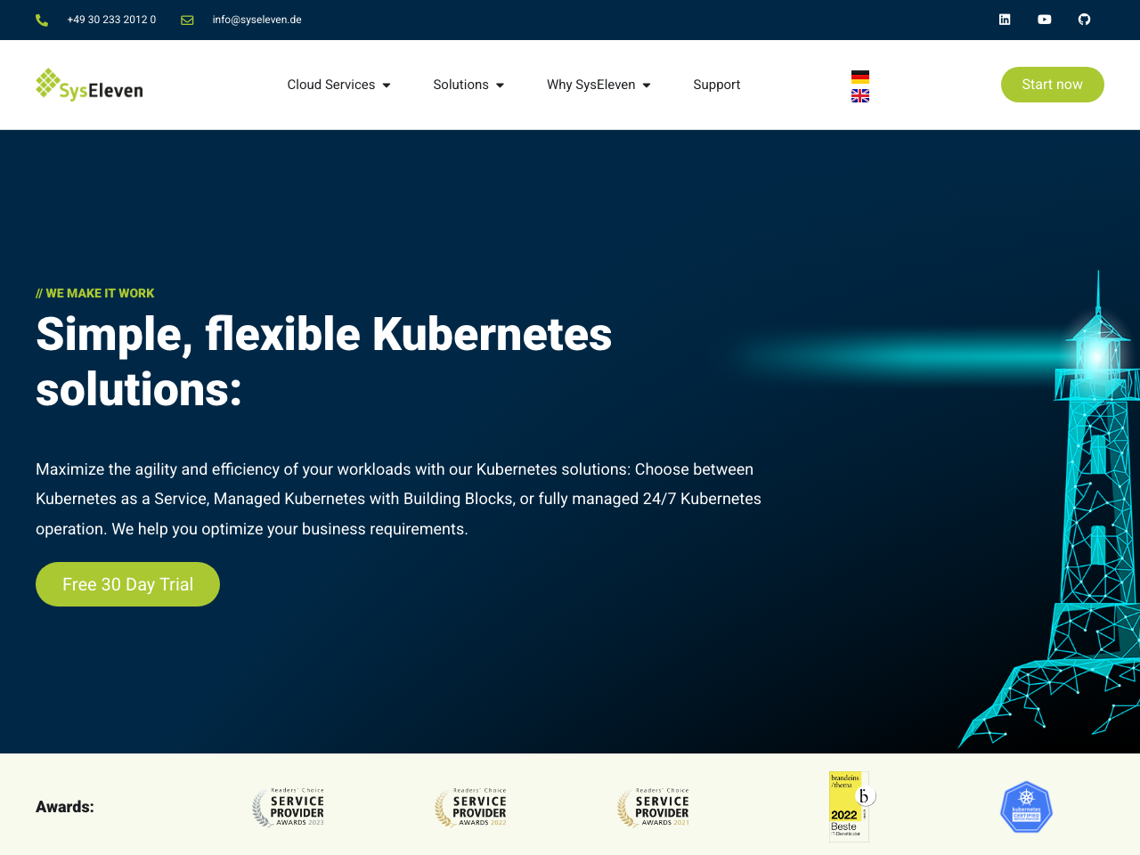 SysEleven MetaKube screenshot