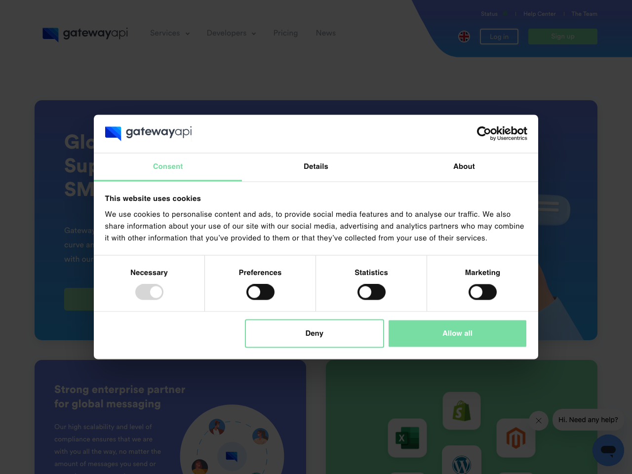 GatewayAPI screenshot