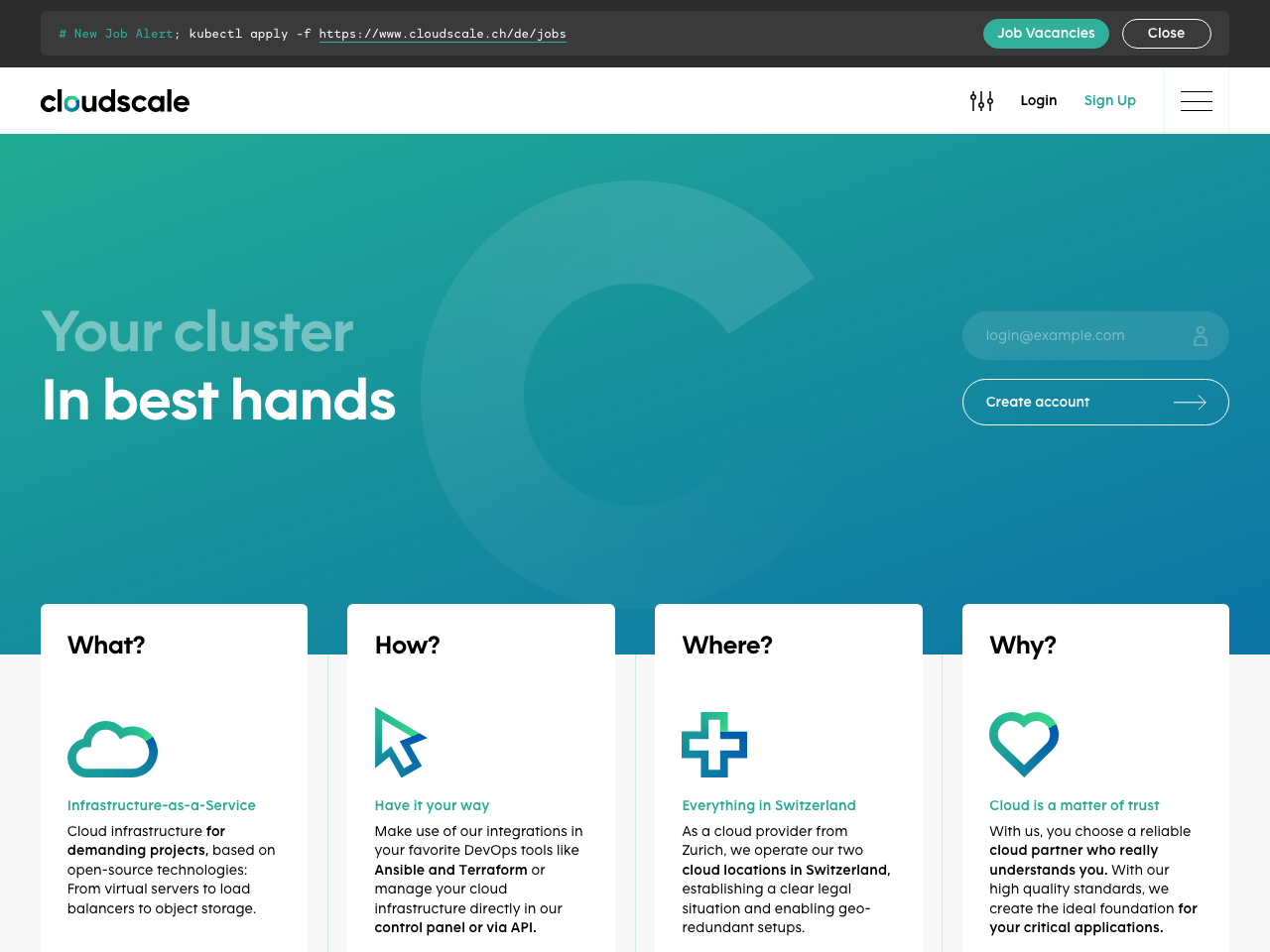 cloudscale screenshot