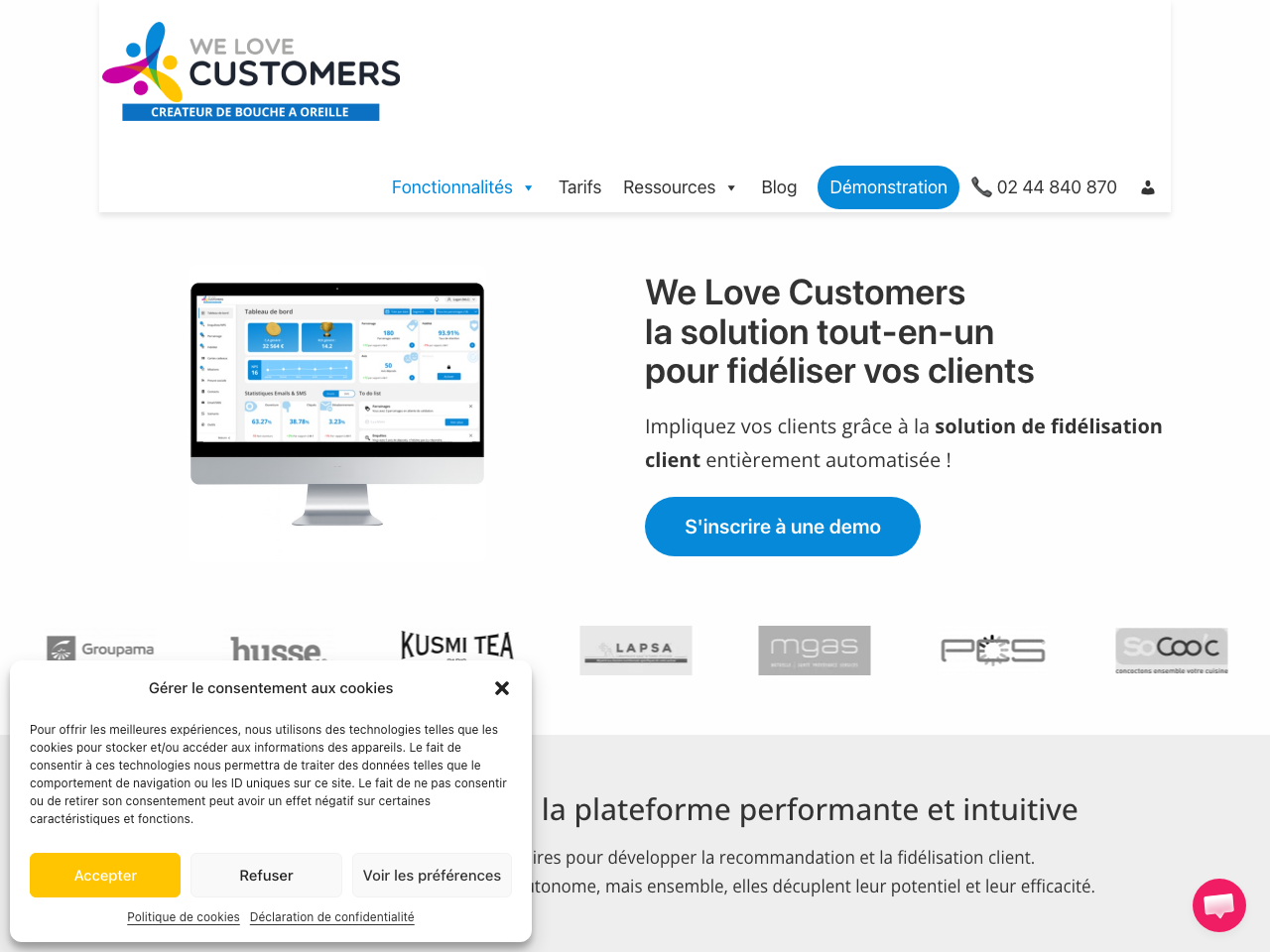 We Love Customers screenshot